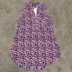 Papermoon Norris Split Neck Blouse